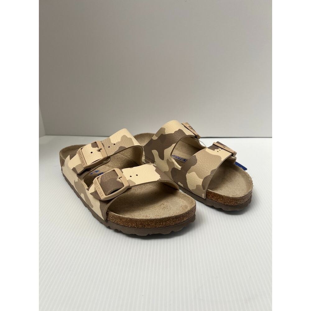 Birkenstock Arizona Soft Footbed Desert Camo Sandals Women's 7-7.5 EU 38 NWOB - Picture 2 of 14
